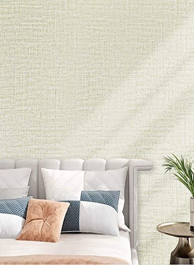 SD ENTERPRISES Cream Fabric Textured Self Adhesive Waterproof Wallpaper Furniture Film Contact Paper for Table top,Furniture, Almirah Doors and Other DIY, Renovation Project (45x600) - Image 2